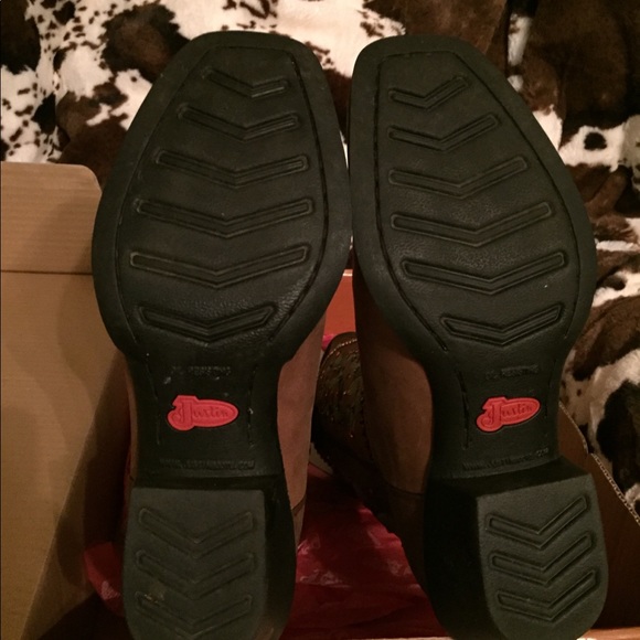 Justin Ladies Western boots - Picture 4 of 8